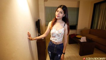 นันดา สาวไทยหุ่นดีพบกับฝรั่งในอ้อมกอดที่โรงแรม