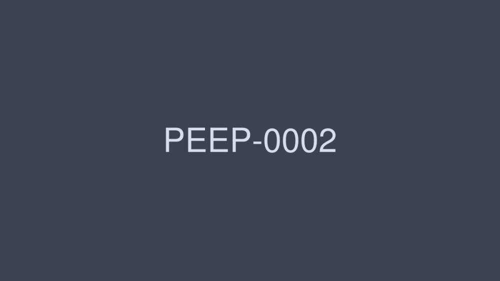 PEEP-0002 Aki Yato